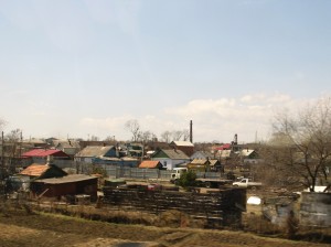 Typical Russian village