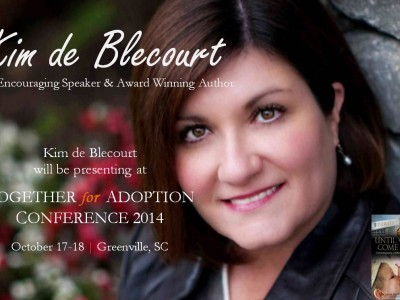 Kim de Blecourt presenting at Together for Adoption 2014