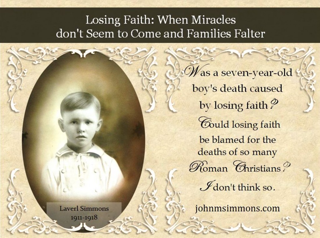 Losing Faith and families faltering