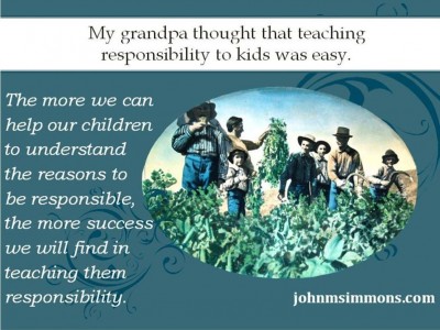 Teaching Kids Responsibility with work
