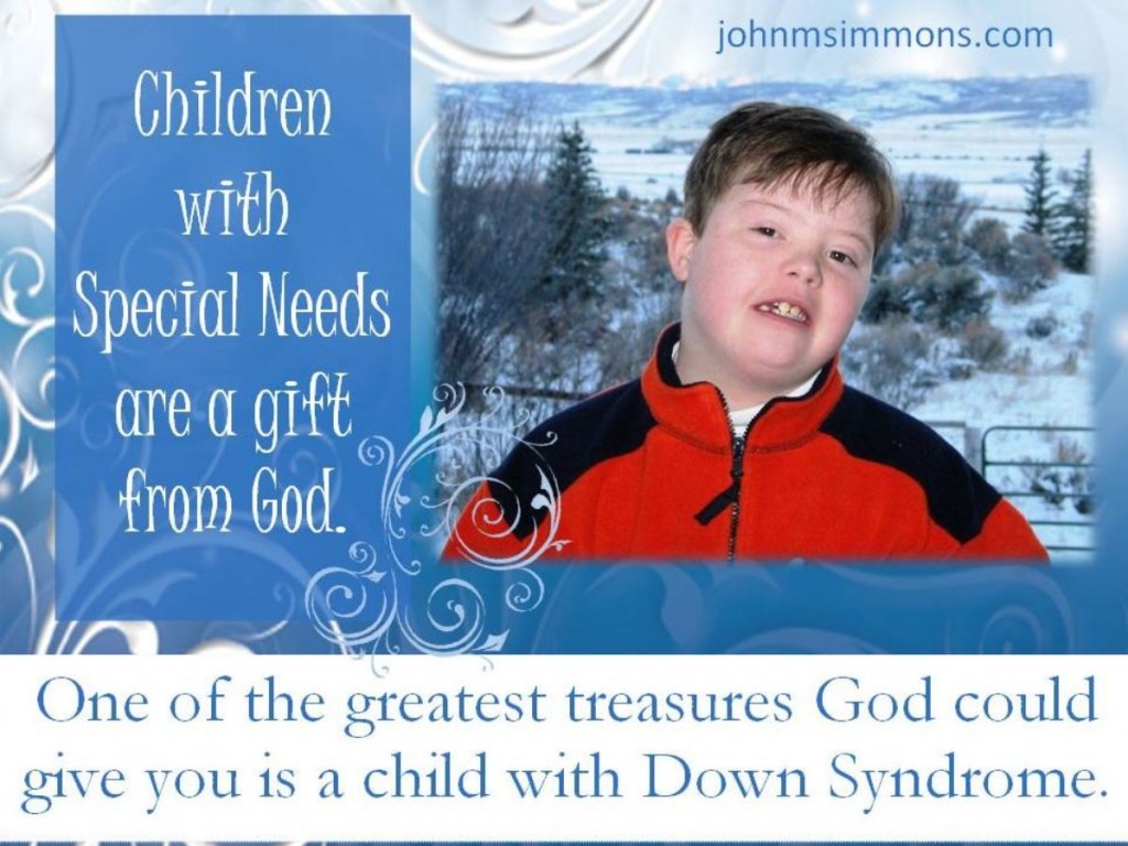Special Needs Children are gift from God