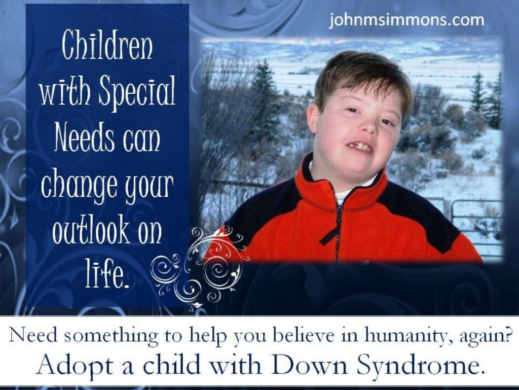 Special Needs Changes Outlook on life