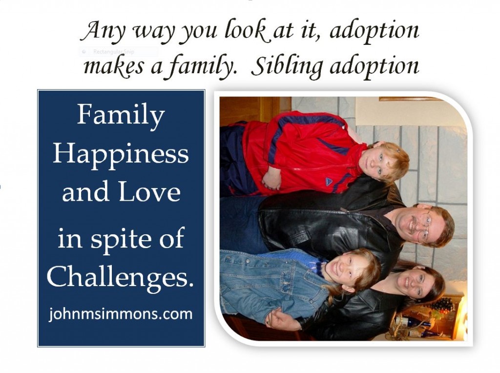 Adoption makes a family
