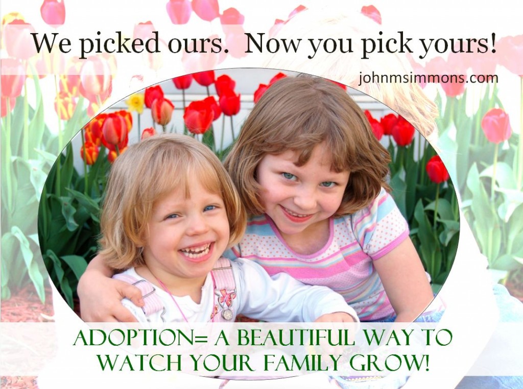 Adoption beautiful way to watch family grow