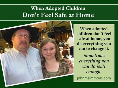 When adopted children don't feel safe at home
