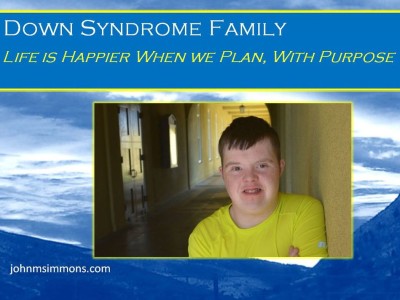 Conscious Down Syndrome Planning 2